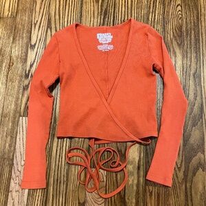 Big Bud Press Wrap Crop Top XS